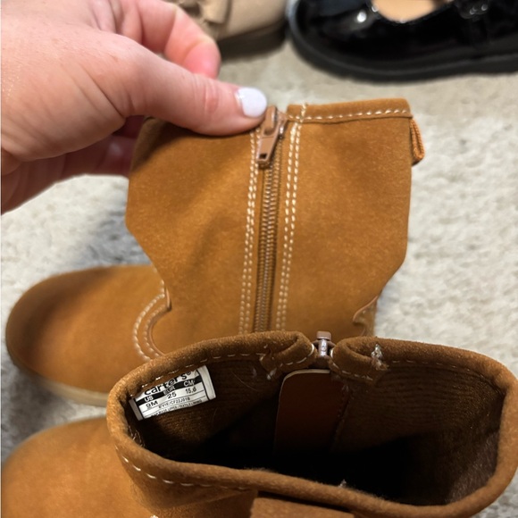 Brown Ankle Boots for Kids - Picture 9 of 11